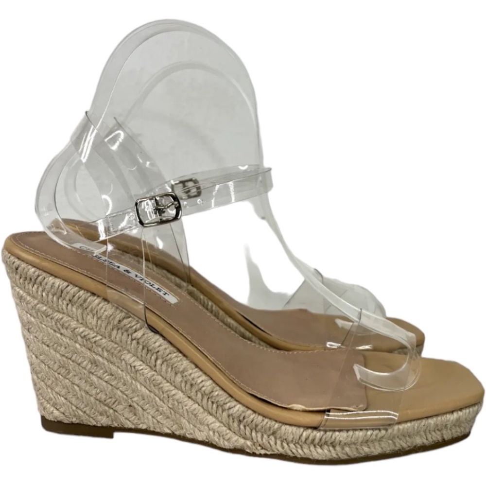 Chelsea & Violet Meline Wedge Sandal In Women's Size 11M